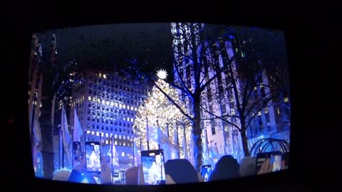 NYC LIVE Rockefeller Center Tree Lighting 2022 + LIVE STREAM FROM THE GROUND!!!