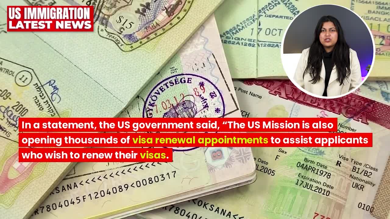 Good News! US Visa No Interview US Govt Extends Visa Interview Waiver US Immigration News