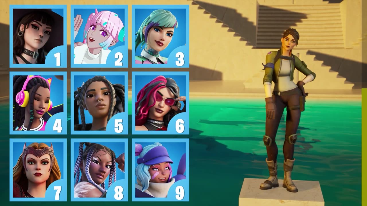 Fortnite Challenge - Guess the Skin by the Freddy Style