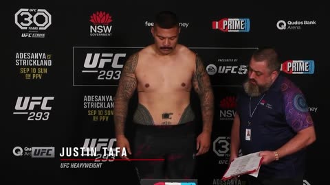 UFC Weigh Ins 2023