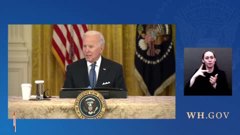 LIVE: President Biden delivers remarks...