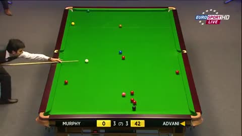 Best Snooker Frame In History | Murphy vs P Advani | #Snooker #CueSports #SnookerLife #SnookerSkills