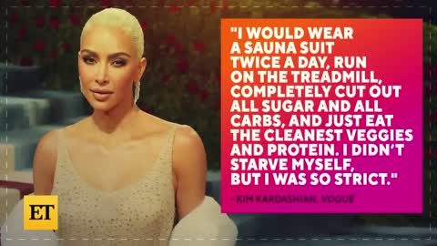 Kim Kardashian Lost 16 Lbs. in 3 Weeks to Fit Into Met Gala 2022 Dress