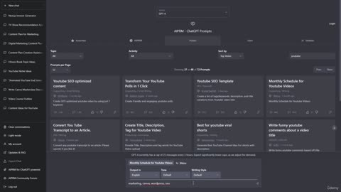 Generate YouTube Video Ideas with ChatGPT