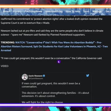 Newsom Pisses Off The Woke