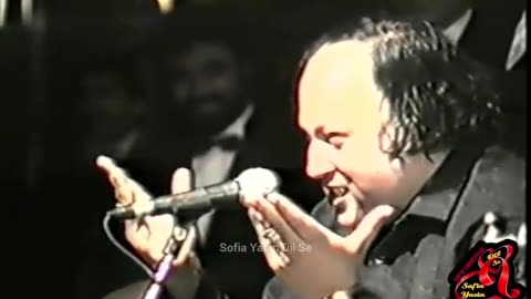 Nusrat fateh Ali khan singing for imran khan
