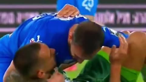 Moment de respect dans le football ❤️