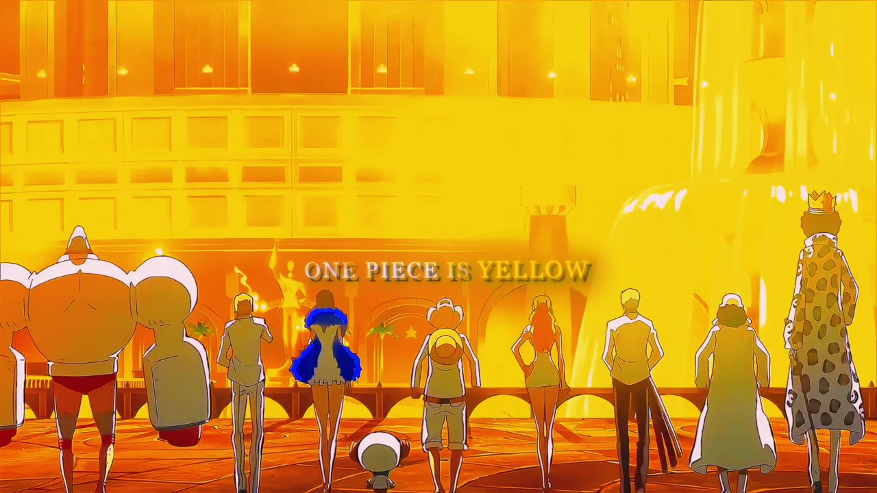 One piece - THE COLORFUL WORLD