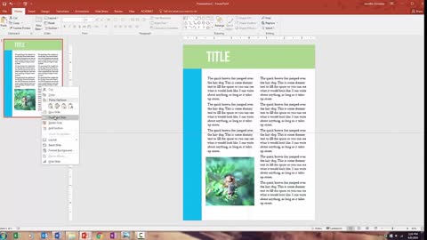 How to : Turn a PowerPoint into an E-Book