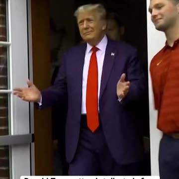 President Trump hits me in the face with a football.