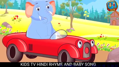 Hathi Raja Kaha Chale हाथी राजा कहाँ चले Hindi Nursery Rhymes Hindi Balgeet #hindi #poemas