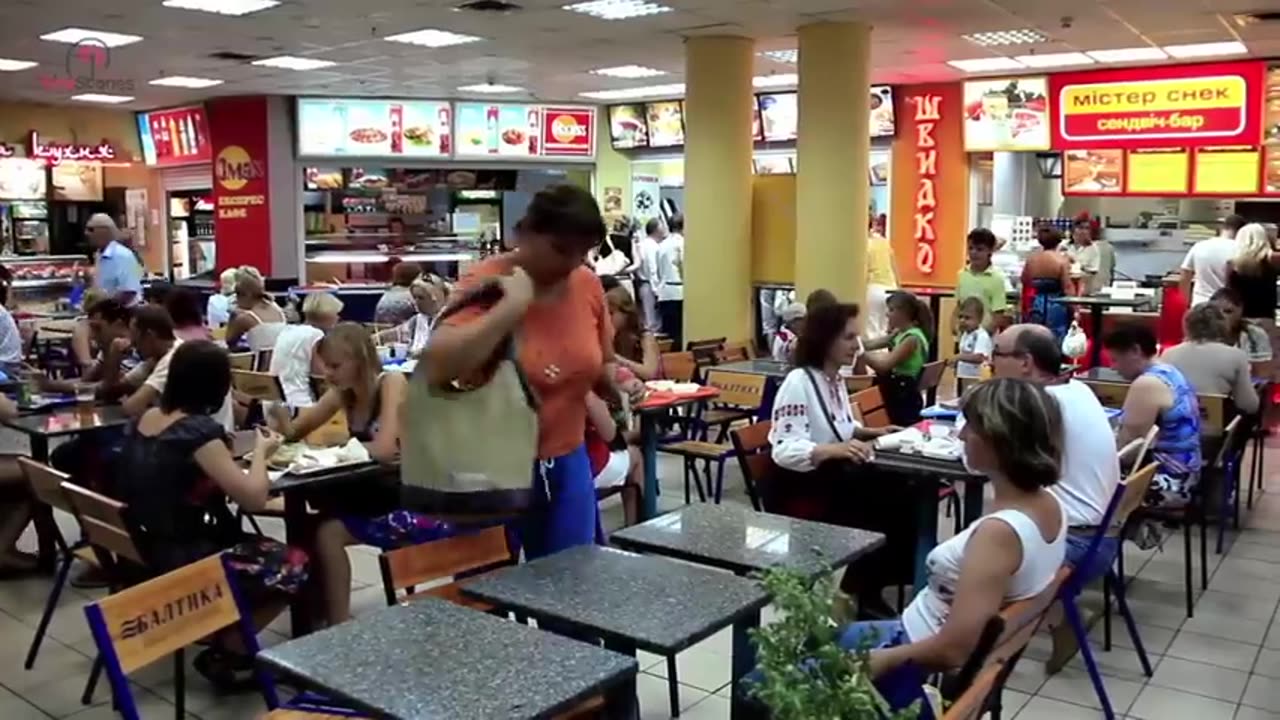 Teens Mock Boy At Burger King, Don’t Notice Man On Bench