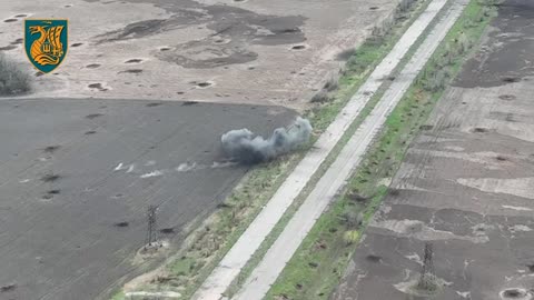Russians Flee Ukrainian Artillery