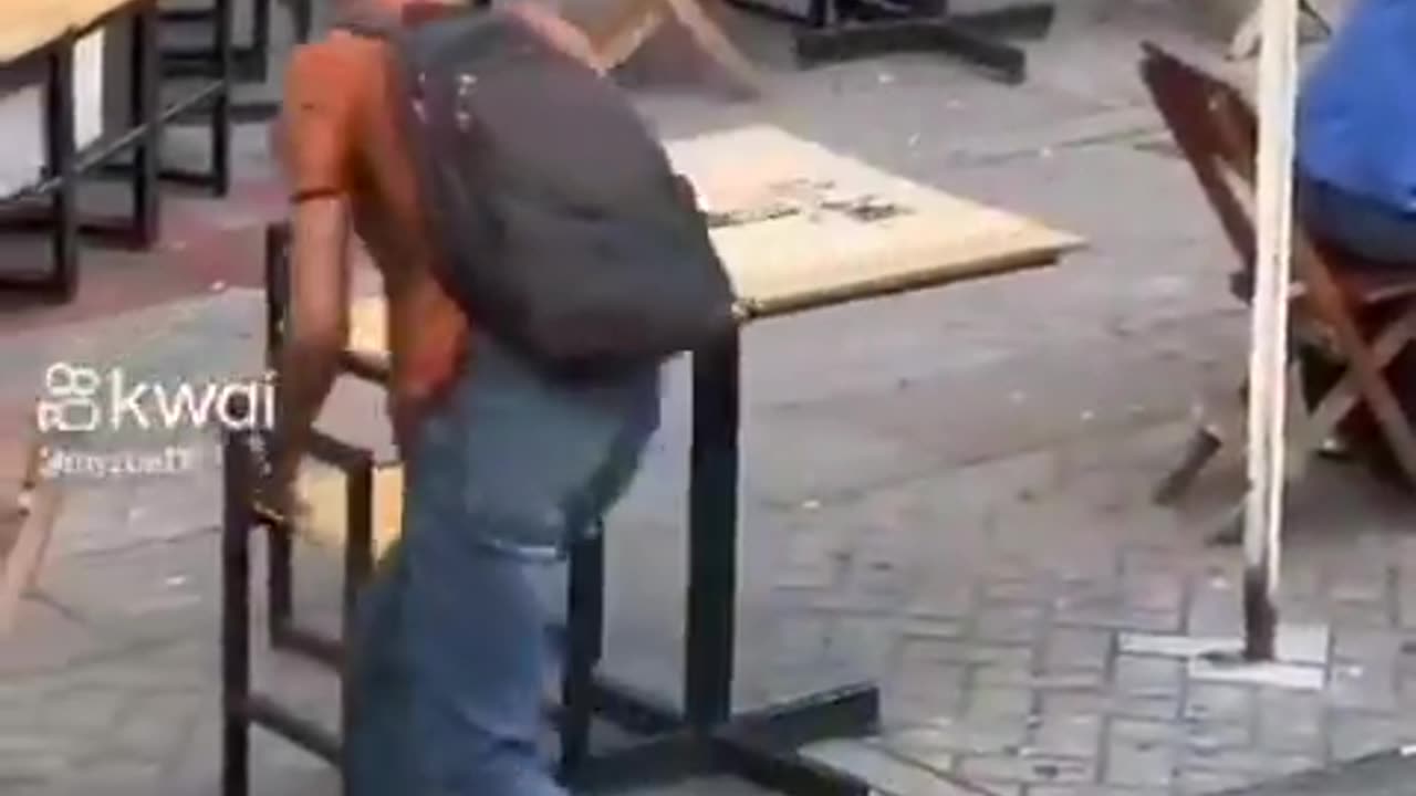 He did not expect that he could be a victim of crime