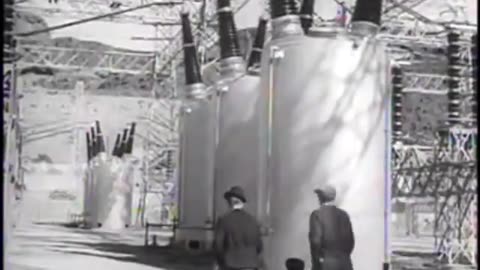 Construction of Boulder Dam - 1937