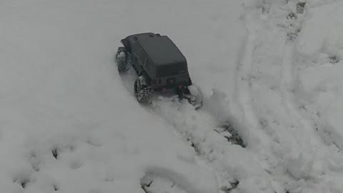 Ted's Jeep in the snow 12/26/21