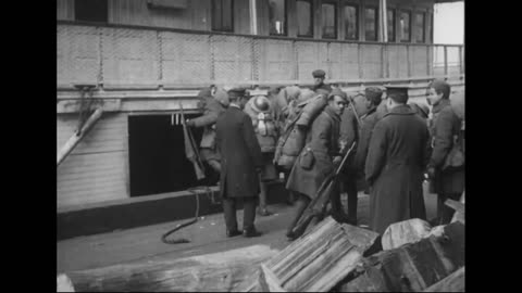 Port of Disembarkation, New York Harbor 1919