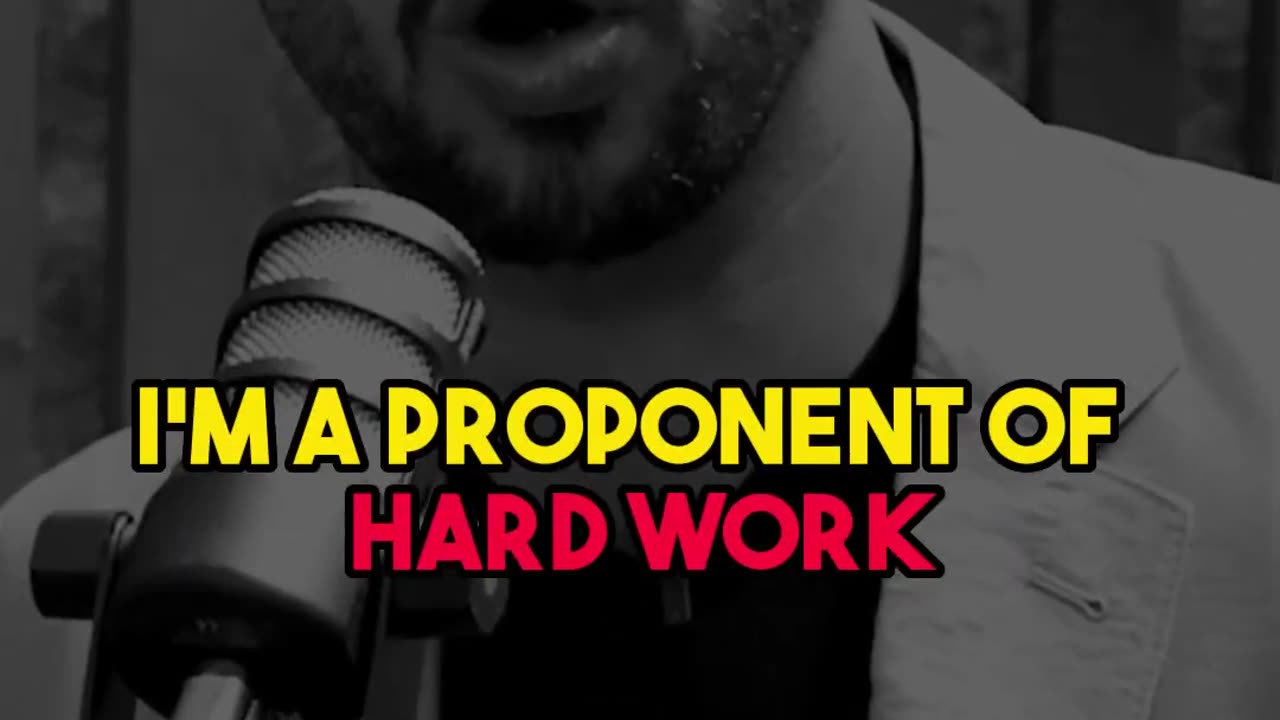 Andrew Tate Talks About the Value of Hard Work: Lessons Learned