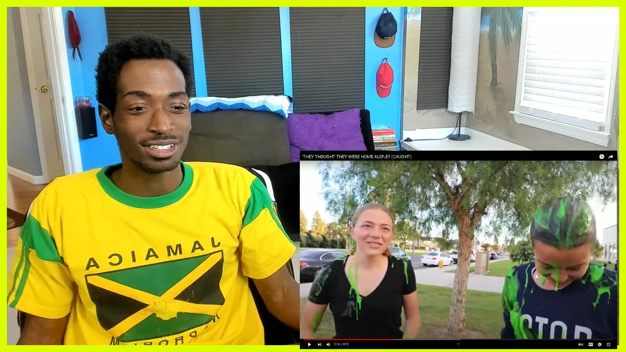 Brent Rivera THEY THOUGHT THEY WERE HOME ALONE!! CAUGHT reaction