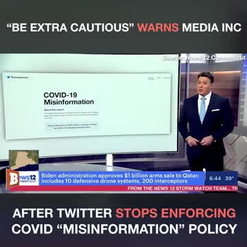 Politics - 2022 Twitter Elon Drops Liberal Covid-19 Misinformation Policy