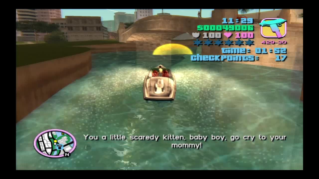 gta vice city walkthrough stunt boat challenge