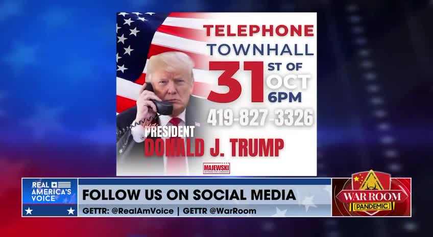 Join Ohio Candidate J.R. Majewski's Townhall Featuring President Trump (See Desc)