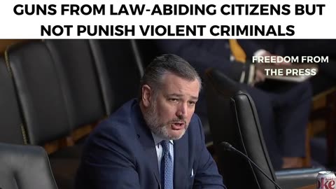 Ted Cruz Perfectly Summarizes Dems' "Criminal Justice" Plan