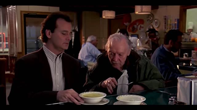 Ground Hog Day, The Homeless Man
