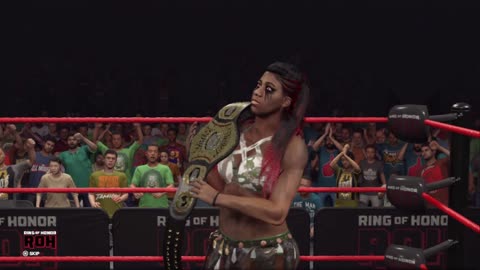 5-5-2023 - ROH Women's Title - Athena vs Thunder Rosa