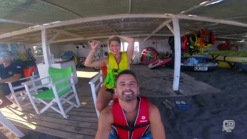 Parasailing in Santorini, Greece _ GoPro HERO4