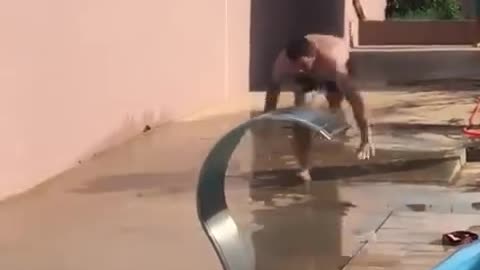 Epic belly slide