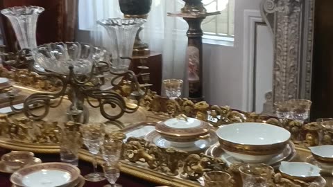 The dining table of the king of Iran