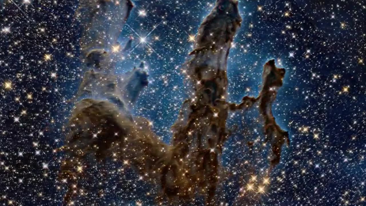 Hubble and Webb: The Pillars Of Creation.