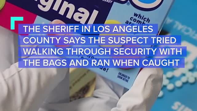 FENTANYL PILLS FOUNDHIDDEN IN CANDY BOXESAT CALIFORNIA AIRPORT