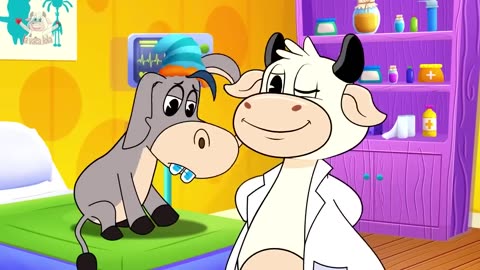 A mi burro le duele la cabeza | La Vaca Lola | Canciones