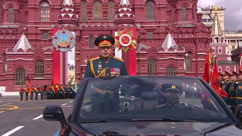 Victory Parade on Red Square, May 9, 2022