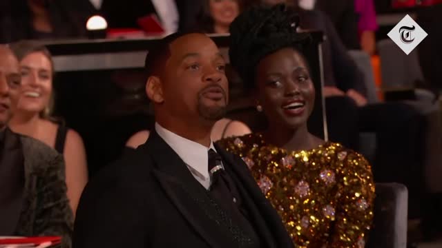 Will smith furiously slap Chris Rock