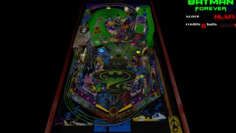 Batman Forever Visual Pinball gameplay