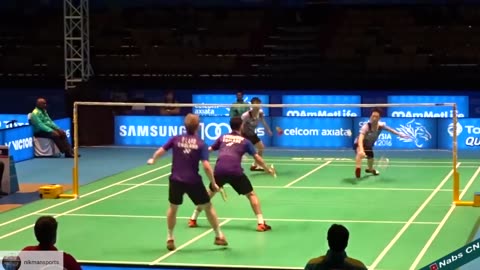 Kevin Sanjaya/Marcus Gideon VS Chris/Ellis