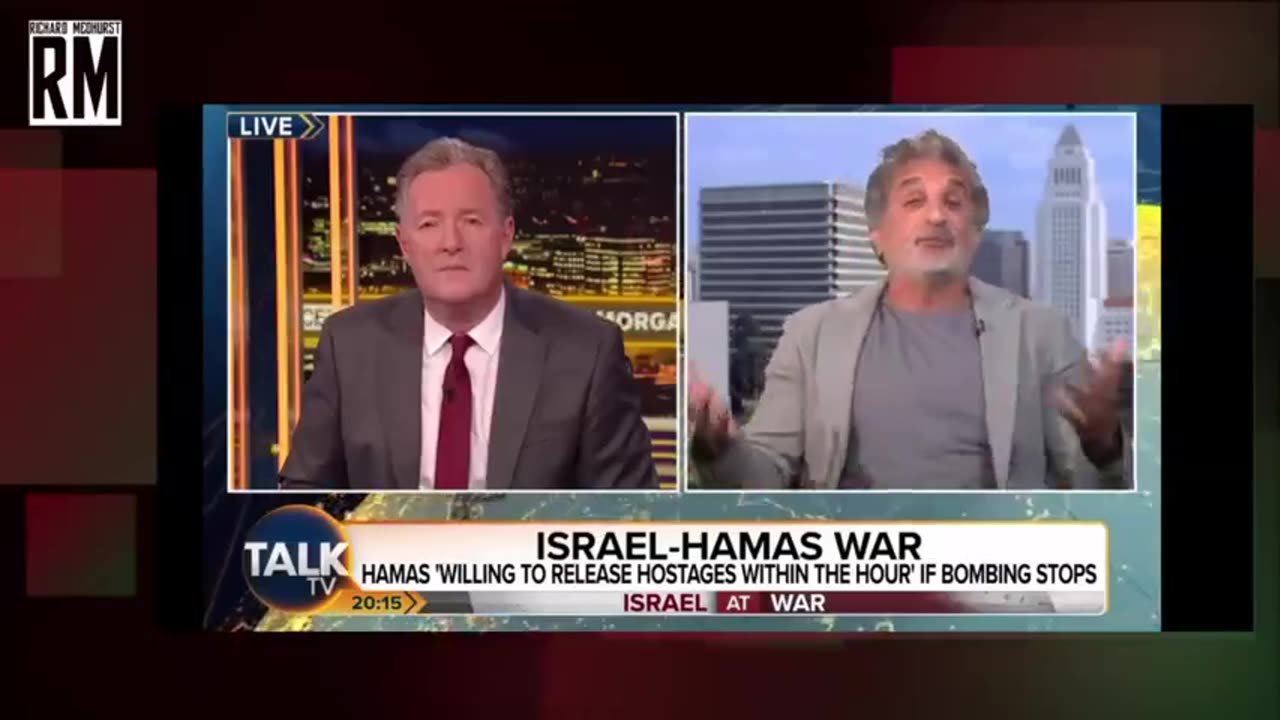 Israel Gaza War Piers Morgan Denies Ever Mentioning The 40 Beheaded Babies Story