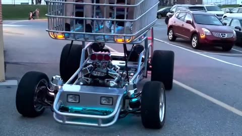 World fastest street legal shopping cart