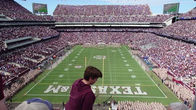 2022 11/05 Texas A&M Band vs Florida Halftime