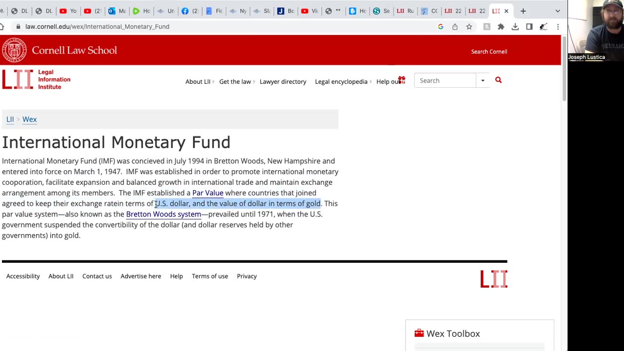 Who gets paid by the international monetary fund