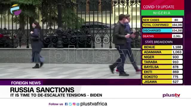 Russia Sanctions Time To De Escalate Tensions Biden FOREIGN