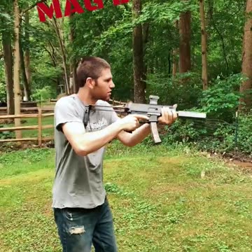 Stribog Bumpfire From Shoulder