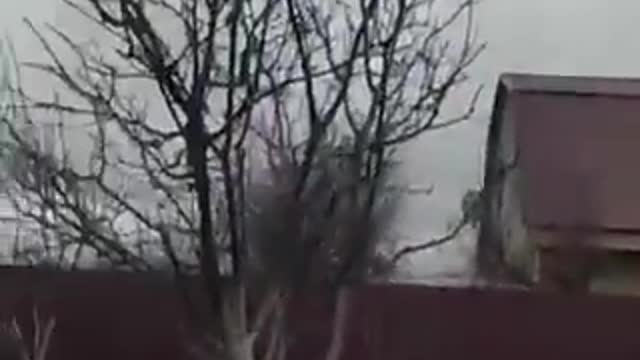 Russian Mi-17 Helicopters over Novi Petrivtsi Village 19.93kms from Kyiv