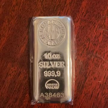 Turkish Nadir 10oz Silver Bar 999.9
