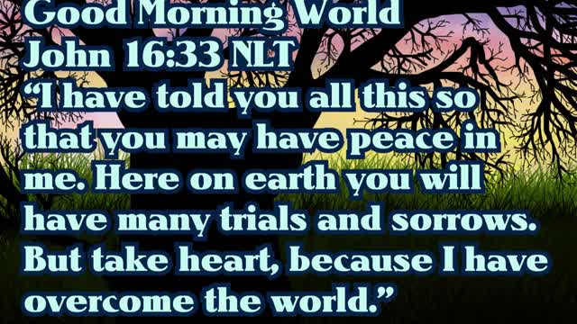 Daily Message from Rev. Ernie, January 26 2023