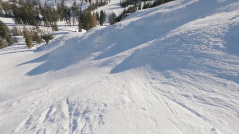 Skiing The STEEPEST Runs At Palisades Tahoe