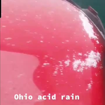 Ohio Acid Rain Warning in Effect